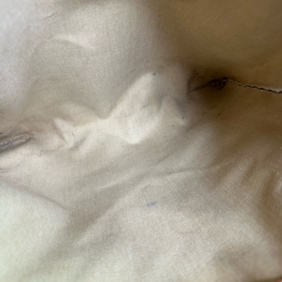 Celine Cream Mono Tote Handbag 12in x 11in x 5in - Picture 8 of 13